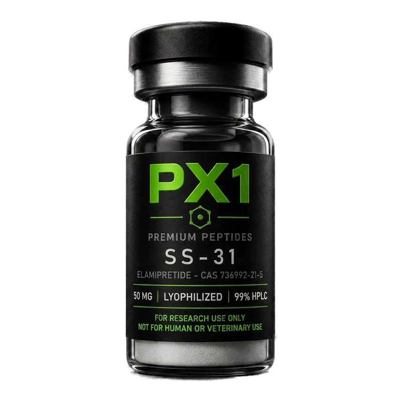 PX1 Labs SS-31 elamipretide 50mg research peptide vial